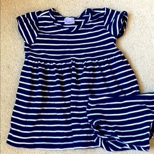 Hannah Andersson dress and diaper cover 12-18m